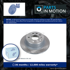 2x Brake Discs Pair Solid fits MERCEDES Rear 279mm Set Blue Print A1084230212