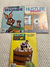Hustler Humor Lot Of 3