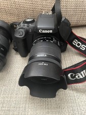 Canon EOS 750D Digital SLR Camera 24.2 MP With EF-S 18-55 mm and EF 80-200mm 