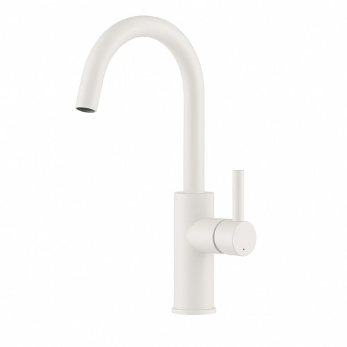 Jeroni swan spout white single - jeroni,