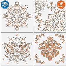 MWOOT 4 Pieces Mandala Drawing