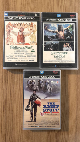Warner pre cert vhs - 3,
