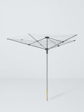 John Lewis Outdoor Rotary Airer with Ground Spike, 40m (80170702)