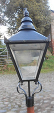 LARGE USED URBIS TRADITIONAL LAMP POST TOP