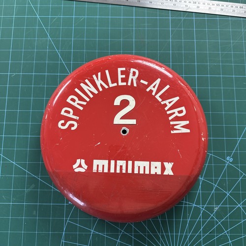 Vintage sprinkler alarm cover - sprinkler,