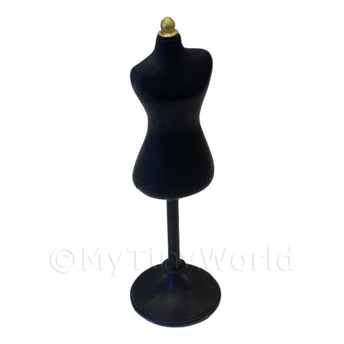 Dolls house miniature black - dolls,