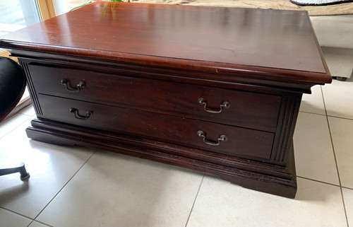 Solid mahogany louis - mahogany,