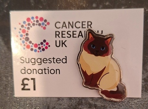 Pin badge cancer research