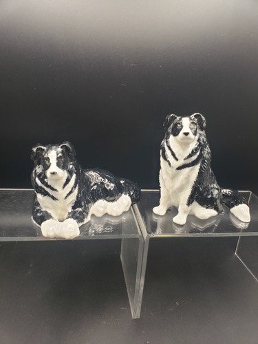 Quail ceramic border collie - quail,