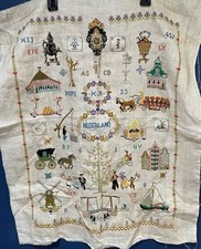 Vintage Dutch Sampler Cross