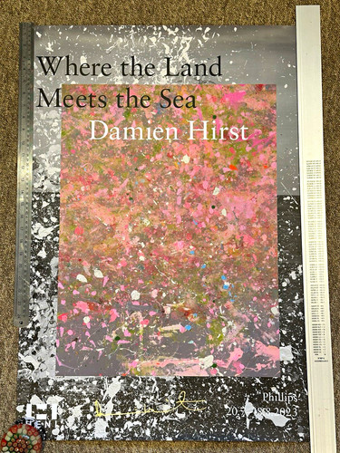 Damien hirst signed where the - hirst,