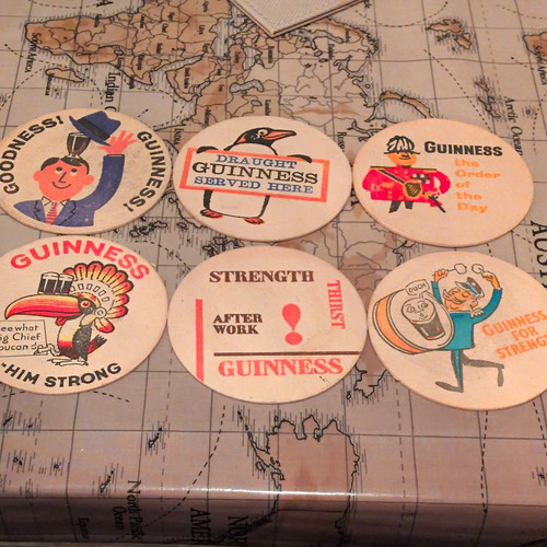 Vintage 1960s 1970s - vintage, guinness