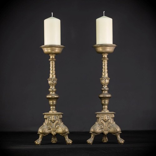 Candlesticks pair french two - pair,