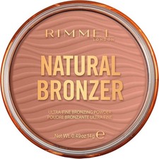 Rimmel London Natural Bronzer 001 Sunlight 14g Matte Finish Glow Powder