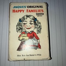 Vintage Jacques Original Happy Families card game Pepys Series