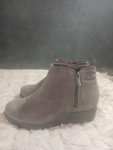 Sorel womens gray evie zip - evie,