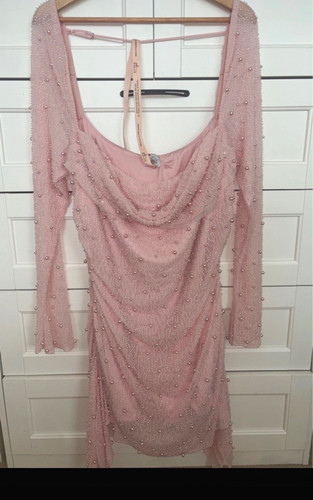 Polly pink mesh pearl - pink,