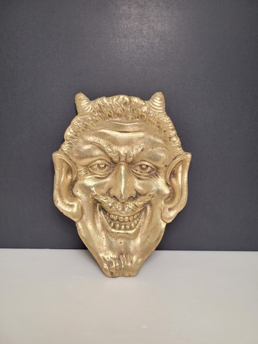 Antique brass devil vide poche - brass,