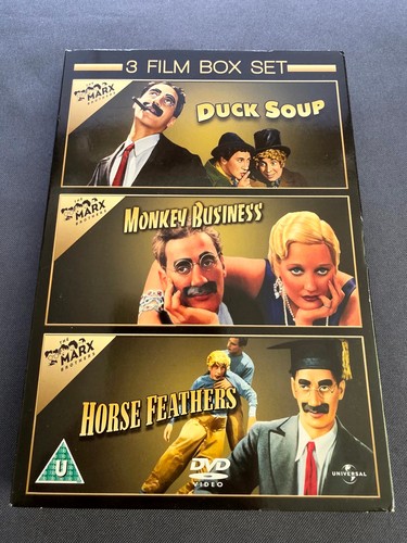 Marx brothers film dvd box - marx, x