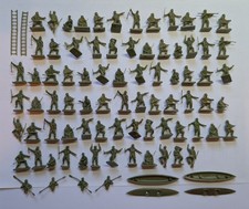 Commandos - Airfix 1/72 type 1 - set 1732 (green) - 80 soldiers