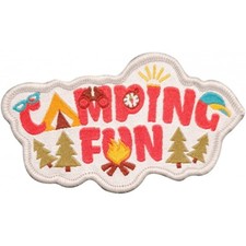 10 Camping Fun badge Girlguide