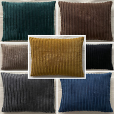 High Quality Handmade Rectangle Jumbo Cord Cushion Cover Sofa Bed Zipper