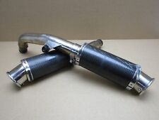 Kawasaki Z1000 B7F 2007 18,222 miles exhaust silencers SP ENGINEERING (14109)