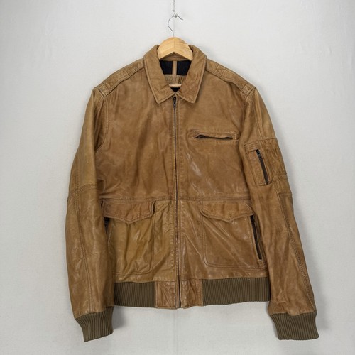 Yogo leather bomber pilot - bomber,