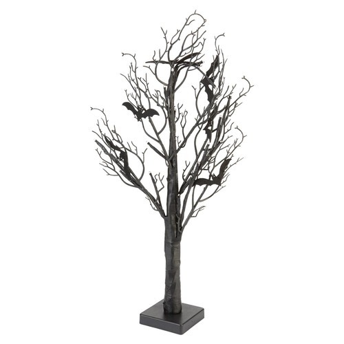 Halloween bat light tree - halloween, up