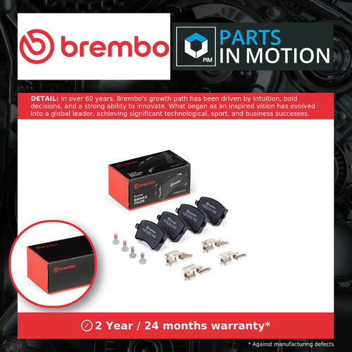 Brake pads set rear - brake,