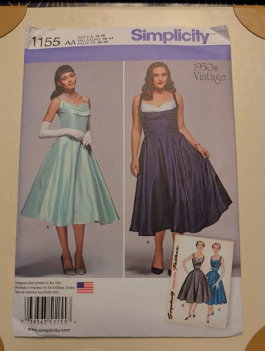 Simplicity 1155 sewing - 1155, pattern