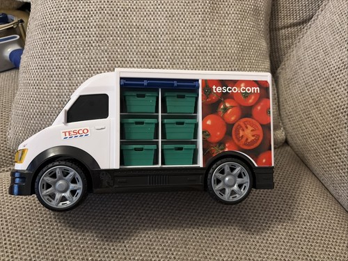 Tesco delivery toy van with - delivery,