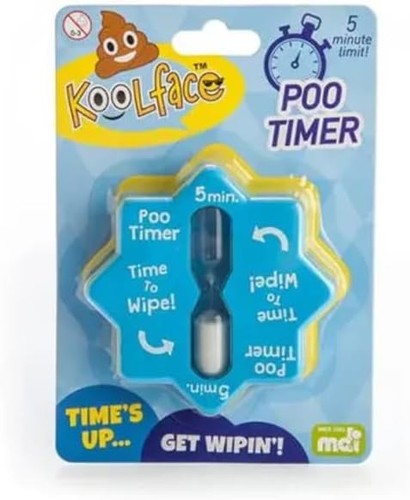 Poo timer funny birthday gift - poo,