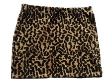 Zara Trafaluc Leopard Print Mini Skirt Medium 12 - 14