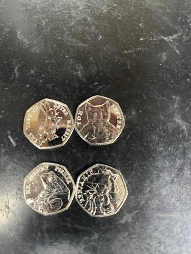 Beatrix potter 50p - beatrix,