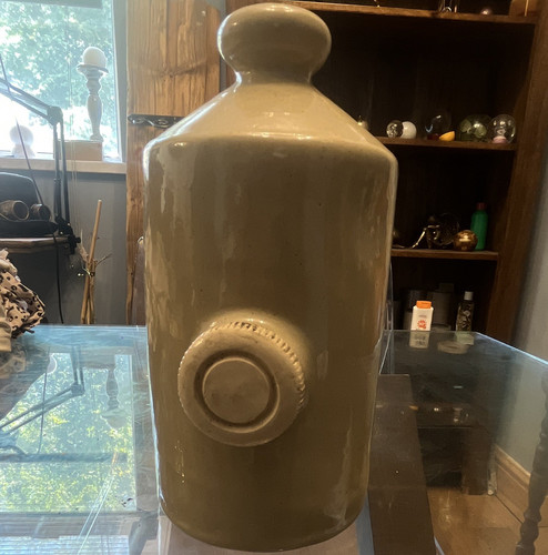 Stoneware bottle jug - , with