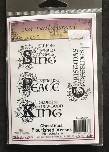 Christmas flourished verses - flourished,
