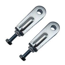 2PACK Wheel Chain Puller Adjuster Tensioner For Yamaha Warrior 350 Raptor 350