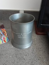 R.A.F pewter Tankard Sqn Ldr