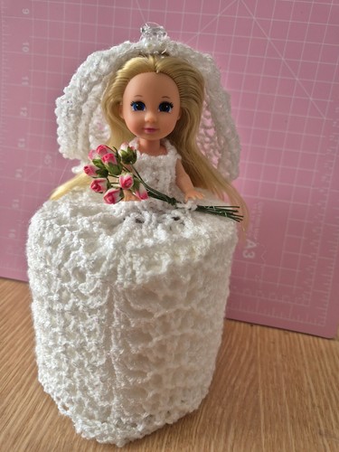 Bride retro toilet roll cover - bride.,