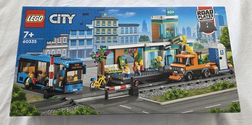 Lego city train - city:, station