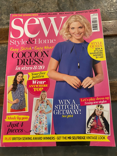 Sew magazine sewing mag issue - magazine,