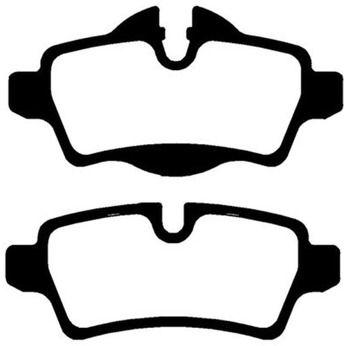 Abtex rear brake pad set - brake, fits