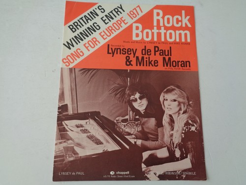 Sheet music rock bottom - -,
