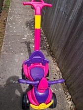  WALKER 1ST BIKE 2-1. INJUSA BIKE WITH SIDE REMOVABLE ARMS. EXCELLENT COND