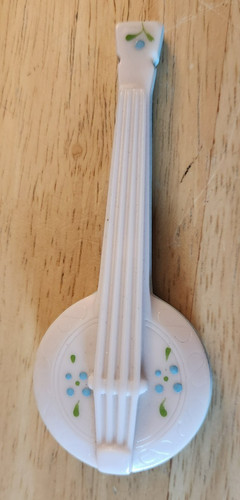Vintage plastic baby rattle - plastic,
