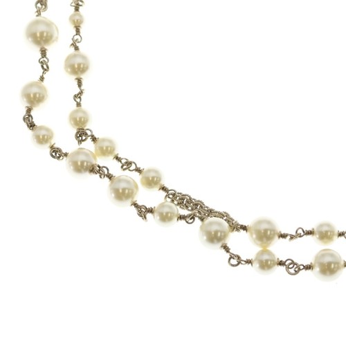 Chanel cocomark double - cocomark, chain