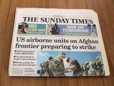 THE SUNDAY TIMES NEWSPAPER