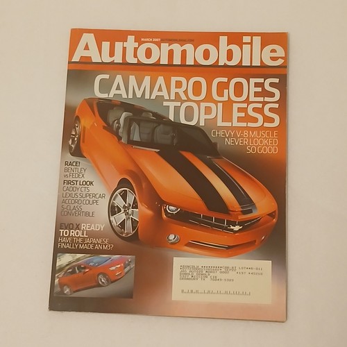 Automobile magazine march - automobile,