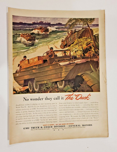 Original 1943 gmc - original, duck